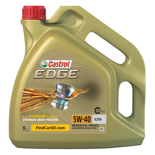 фото Моторное масло castrol edge 5w-40 4л. синтетическое [15ba5d]