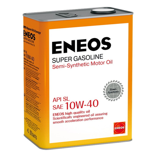 фото Моторное масло eneos super gasoline 10w-40 4л. полусинтетическое [oil1357]