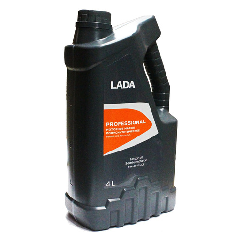 

Моторное масло LADA Professional 5W-40 4л. полусинтетическое [88888r15400400], Professional