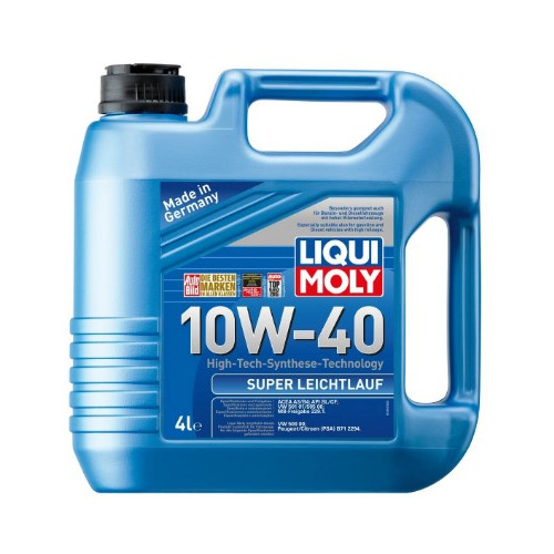 фото Моторное масло liqui moly super leichtlauf 10w-40 4л. полусинтетическое [1916]