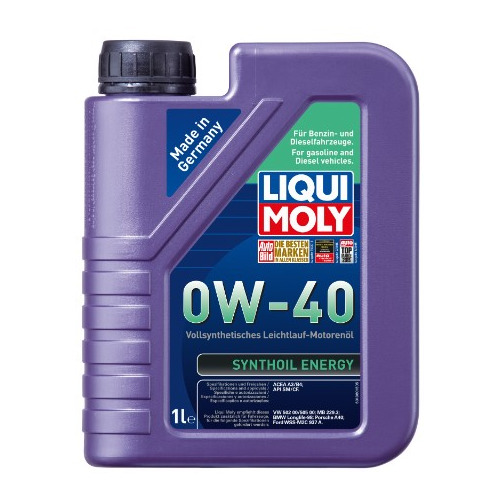 фото Моторное масло liqui moly synthoil energy 0w-40 1л. синтетическое [1922]