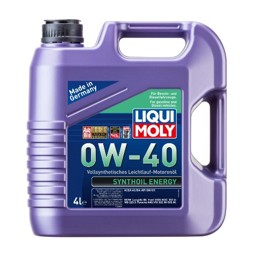 фото Моторное масло liqui moly synthoil energy 0w-40 4л. синтетическое [7536]