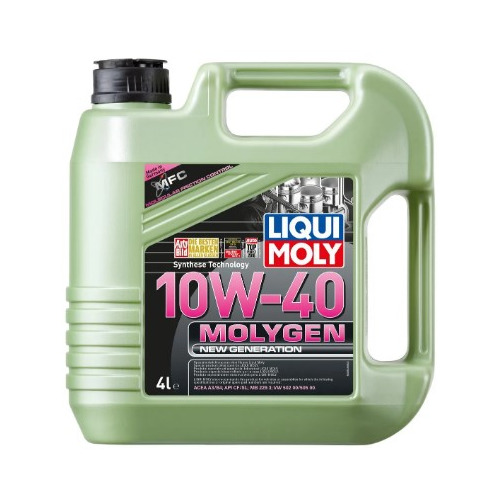 фото Моторное масло liqui moly molygen new generation 10w-40 4л. полусинтетическое [9060]