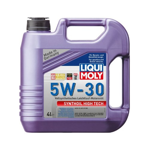 фото Моторное масло liqui moly synthoil high tech 5w-30 4л. синтетическое [9076]