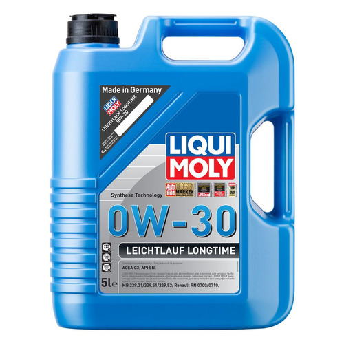 фото Моторное масло liqui moly leichtlauf longtime 0w-30 5л. синтетическое [39040]