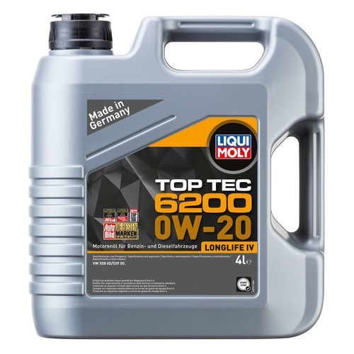 фото Моторное масло liqui moly top tec 6200 0w-20 4л. синтетическое [20788]