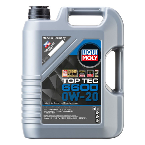 фото Моторное масло liqui moly top tec 6600 0w-20 5л. синтетическое [21411]