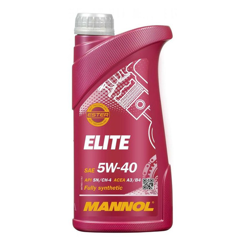 фото Моторное масло mannol elite 5w-40 1л. синтетическое [1005]