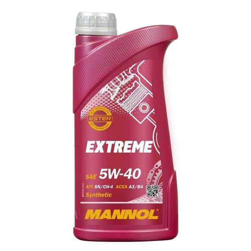 фото Моторное масло mannol extreme 5w-40 1л. синтетическое [1020]