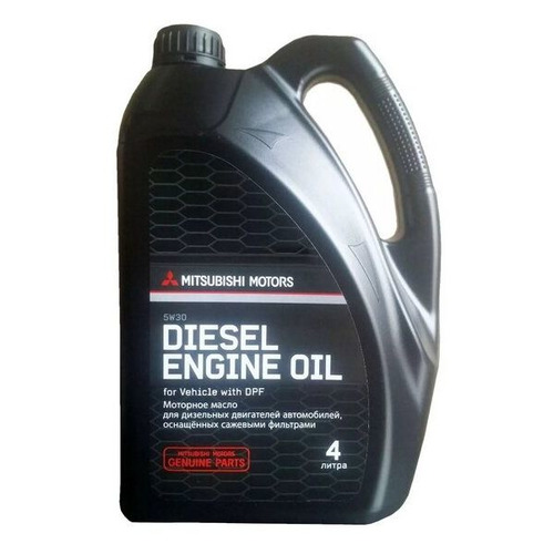 фото Моторное масло mitsubishi diesel oil dl-1 5w-30 4л. синтетическое [mz320759]