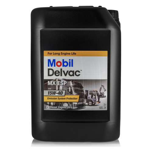 фото Моторное масло mobil delvac mx esp 15w-40 20л. минеральное [153851]