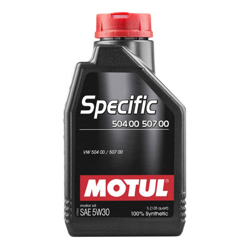 фото Моторное масло motul specific 504.00/507.00 vw 5w-30 1л. синтетическое [106374]