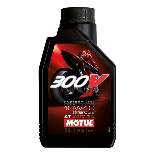 фото Моторное масло motul 300v 4t factory line 10w-40 1л. синтетическое [104118]