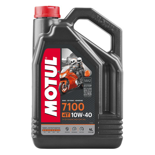 фото Моторное масло motul 7100 4t 10w-40 4л. синтетическое [104092]