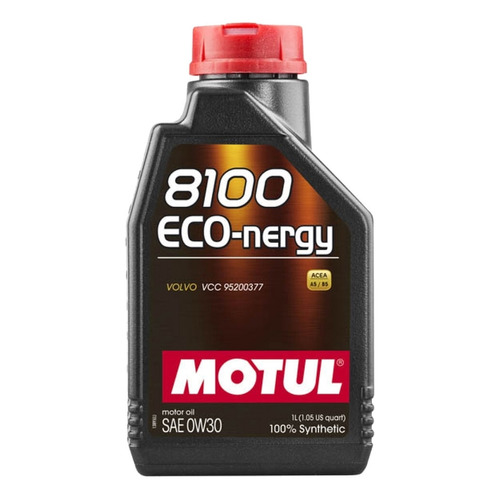 фото Моторное масло motul 8100 eco-nergy 0w-30 1л. синтетическое [102793]