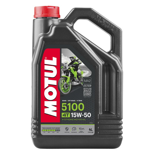 фото Моторное масло motul 5100 4t 15w-50 4л. синтетическое [104083]