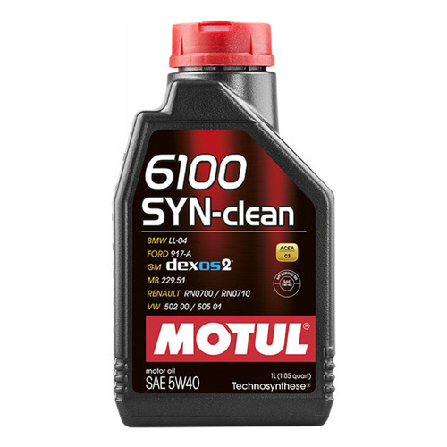 фото Моторное масло motul syn-clean 5w-40 1л. синтетическое [107941]
