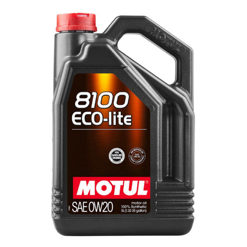 фото Моторное масло motul 8100 eco-lite 0w-20 5л. синтетическое [108536]