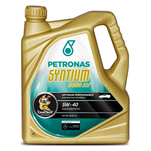 фото Моторное масло petronas syntium 3000 av 5w-40 4л. синтетическое [18284019]