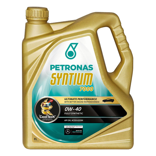 фото Моторное масло petronas syntium 7000 0w-40 4л. синтетическое [18384019]