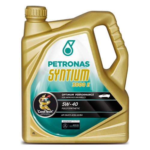 фото Моторное масло petronas syntium 3000 e 5w-40 4л. синтетическое [18054019]