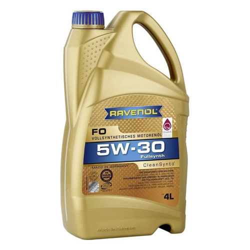 фото Моторное масло ravenol fo 5w-30 4л. синтетическое [4014835722699]