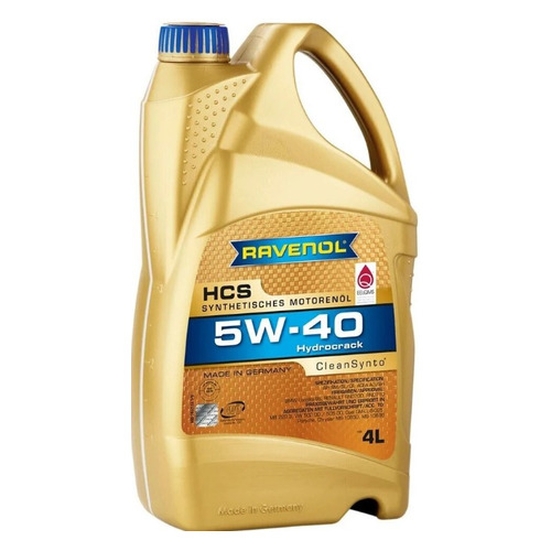 фото Моторное масло ravenol hcs 5w-40 4л. синтетическое [4014835723993]