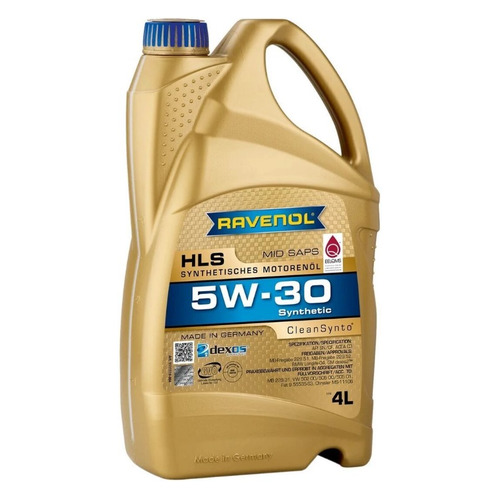 фото Моторное масло ravenol hls 5w-30 4л. синтетическое [4014835723092]