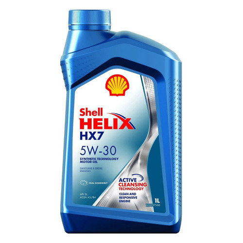 фото Моторное масло shell helix hx7 5w-30 1л. полусинтетическое [550046376]