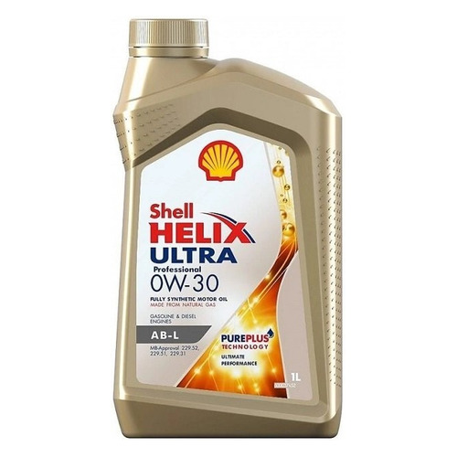 фото Моторное масло shell helix ultra professional ab-l 0w-30 1л. синтетическое [550046413]