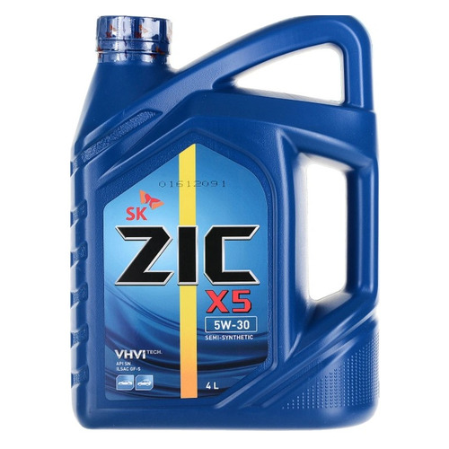

Моторное масло ZIC X5 Diesel 5W-30 4л. синтетическое [162671], X5 Diesel