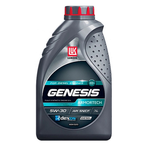 фото Моторное масло lukoil genesis armortech diesel 5w-30 1л. синтетическое [3149148]