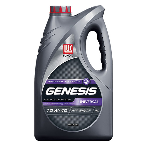 фото Моторное масло lukoil genesis universal 10w-40 4л. полусинтетическое [3148646]