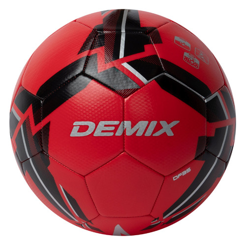 фото Мяч футб. demix ejuhlhtj93 р.5 2021 для газона красный/синий (s17edeat022-hm)