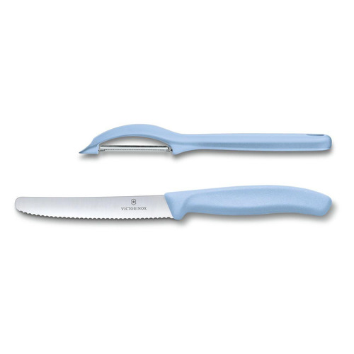 

Набор кухонных ножей Victorinox Swiss Classic [6.7116.21l22], Голубой, Swiss Classic
