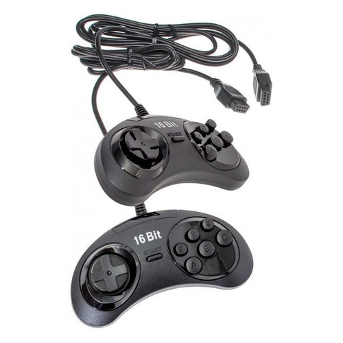 

Джойстик MAGISTR 23-JS 16-bit для Sega, черный, 23-JS 16-bit
