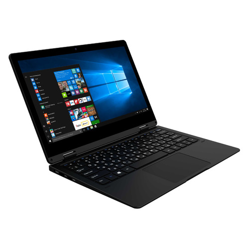 фото Ноутбук-трансформер irbis nb nb119 yoga, 11.6", ips, intel celeron n3350 1.1ггц, 4гб, 64гб emmc, intel hd graphics 500, windows 10 home, nb119, черный