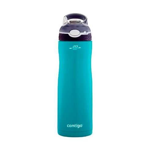 фото Термос-бутылка contigo ashland chill, 0.59л, бирюзовый