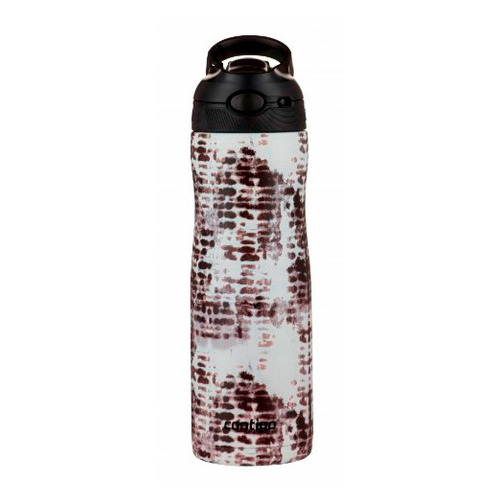 фото Термос-бутылка contigo ashland couture chill, 0.59л, белый/ черный