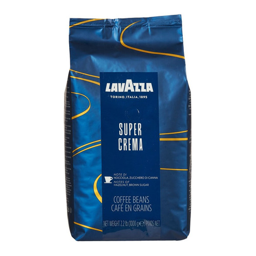 

Кофе зерновой LAVAZZA Super Crema, средняя обжарка, 1000 гр [4202], Super Crema
