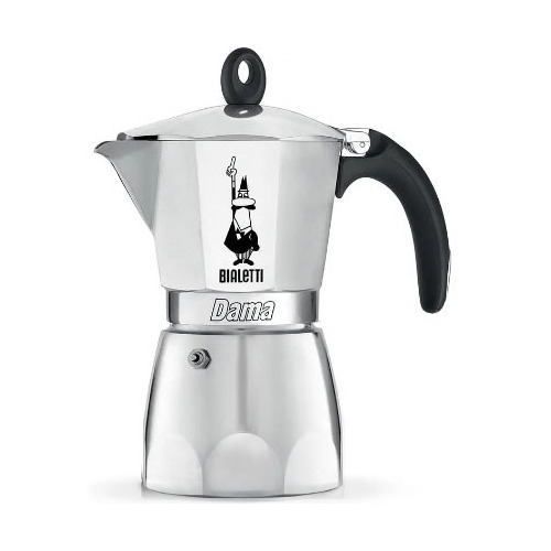 

Кофеварка Bialetti Dama 0.24л алюминий серебристый (2153), Dama
