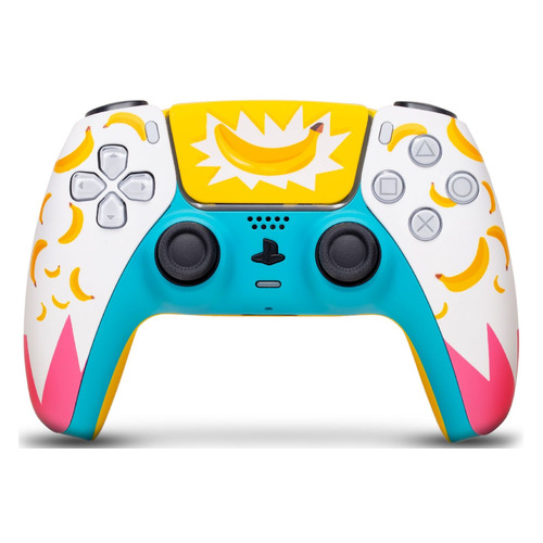 

Геймпад беспроводной Rainbo DualSense Ice banana для PlayStation 5, мультиколор [94573], Rainbo DualSense Ice banana