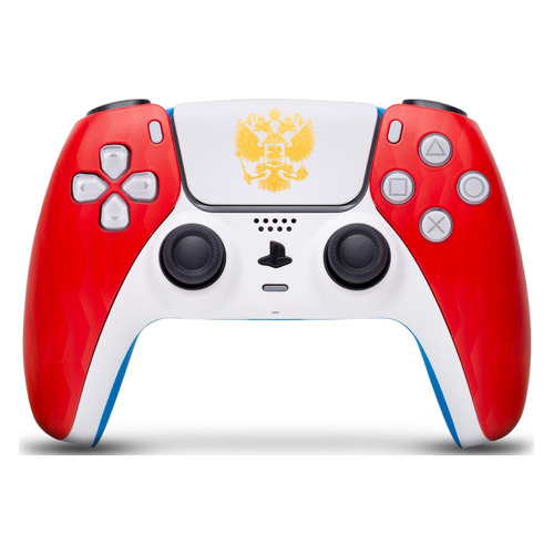 

Геймпад Беспроводной Rainbo DualSense Сборная России, для PlayStation 5, мультиколор [94368], Rainbo DualSense Сборная России