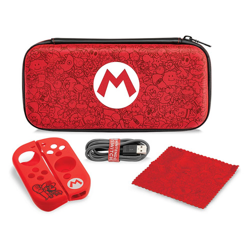 

Набор аксессуаров Nintendo Mario Remix для Nintendo Switch, красный/белый [500-120-eu], Mario Remix
