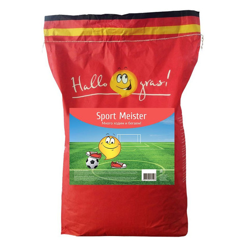 

Газон Газон City Hallo, Gras! Sport Meister (семена) спорт. 10000гр (0201056), Sport Meister