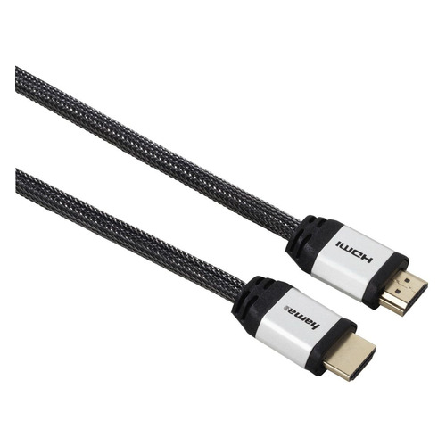 фото Кабель аудио-видео hama high speed hdmi, hdmi (m) - hdmi (m) , 4м, gold серый [0056585]