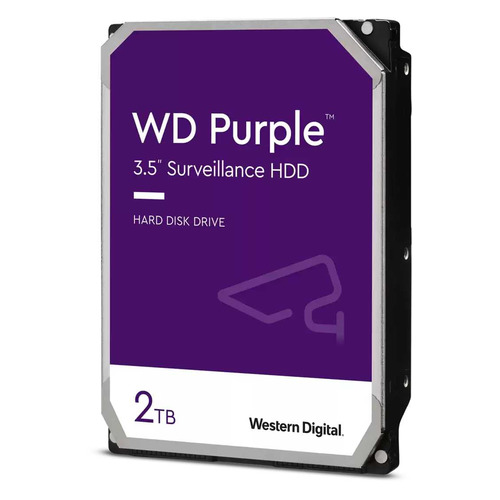 

Жесткий диск WD Purple WD20PURZ, 2ТБ, HDD, SATA III, 3.5", WD20PURZ