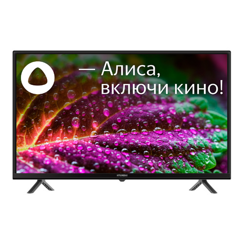 

Телевизор Hyundai H-LED32FS5005, Яндекс.ТВ, 32", HD READY, черный, H-LED32FS5005