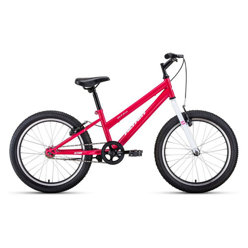 фото Велосипед altair mtb ht 20 low (2021) горный (подростк.) рам.:10.5" кол.:20" розовый/белый 12.3кг (1