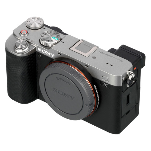 

Фотоаппарат Sony Alpha a7C body, серебристый/ черный [ilce7cs.cec], a7C